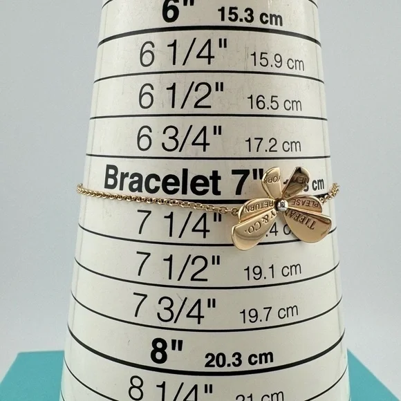 Tiffany & Co. Love Bugs Butterfly Bracelet 18k Rose Gold - Picture 5 of 10